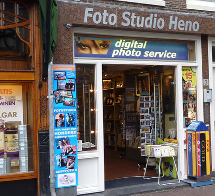 Fotostudio Heno in Amsterdam